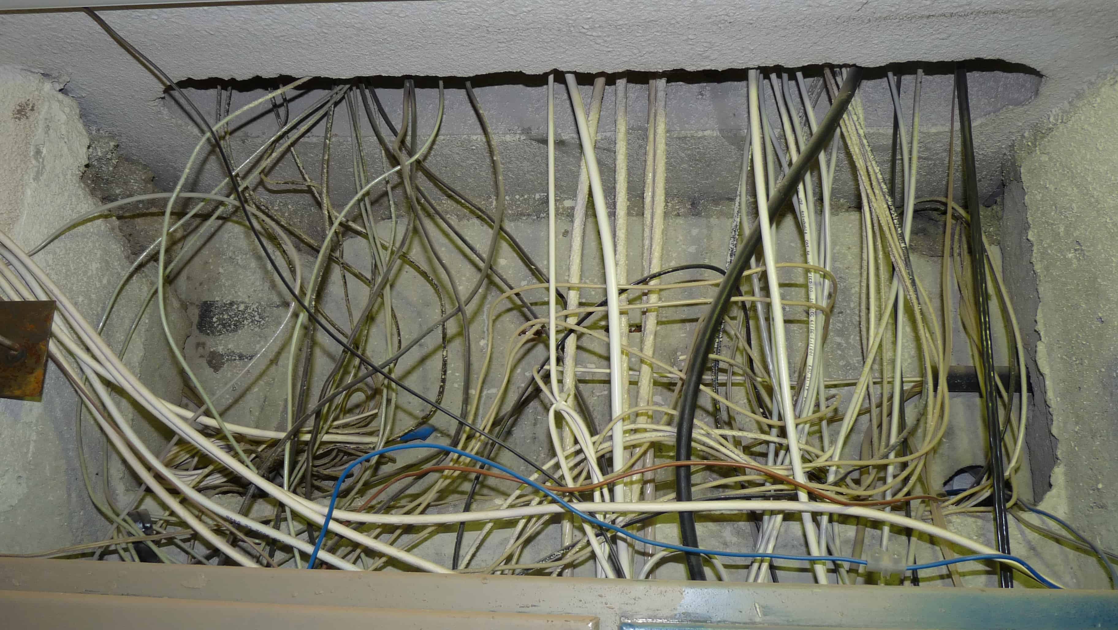 cables not run correctly Indianapolis Mooresville Indiana White's Electrical