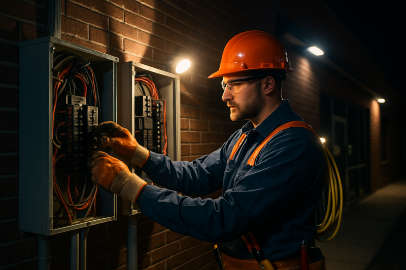 24 hour commercial electrician