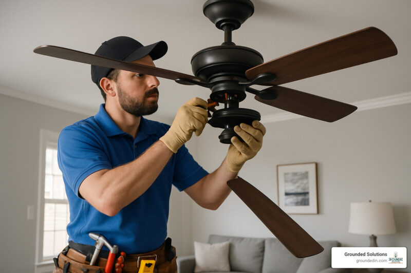 Ceiling fan repair Indianapolis