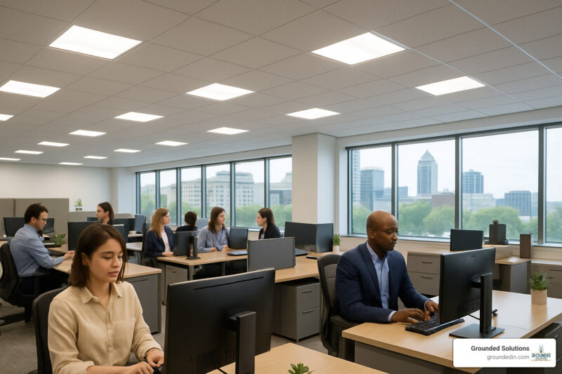 energy efficient commercial lighting