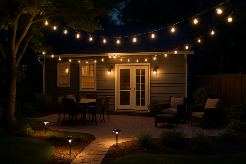 energy efficient outdoor lighting