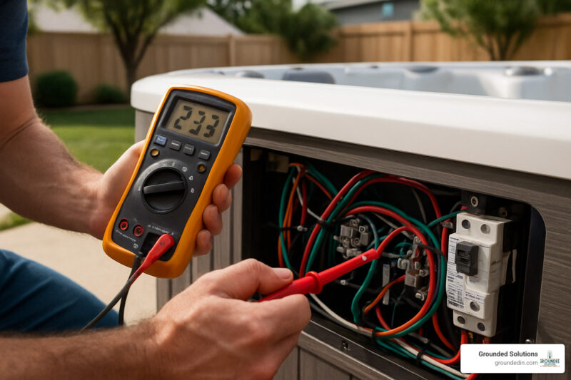 hot tub electrical troubleshooting