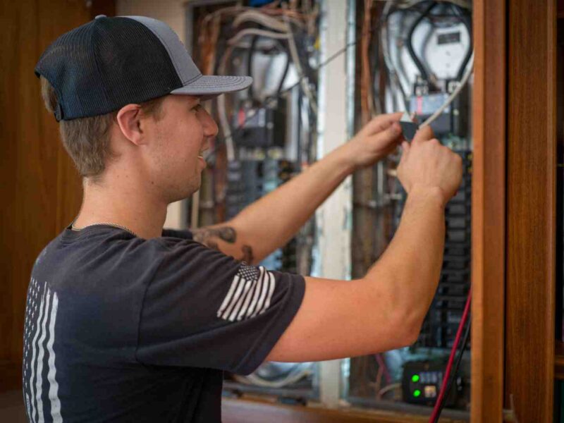 new exterior outlet boxes in Mooresville