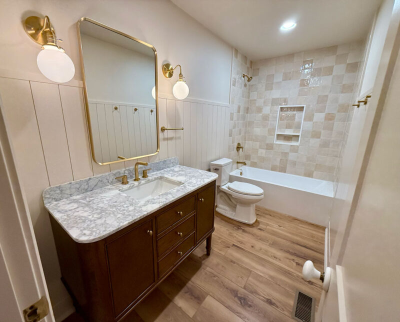 Master bathroom remodel in Zionsville, Indiana