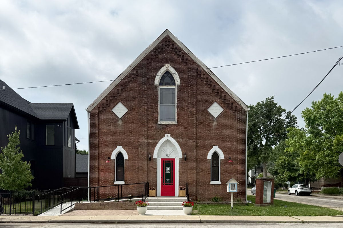 historic church renovation exterior indianapolis
