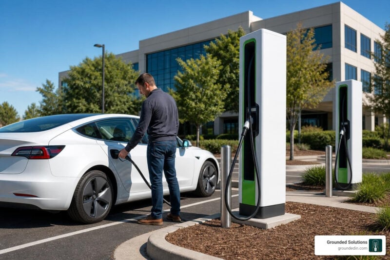 ev chargers for business