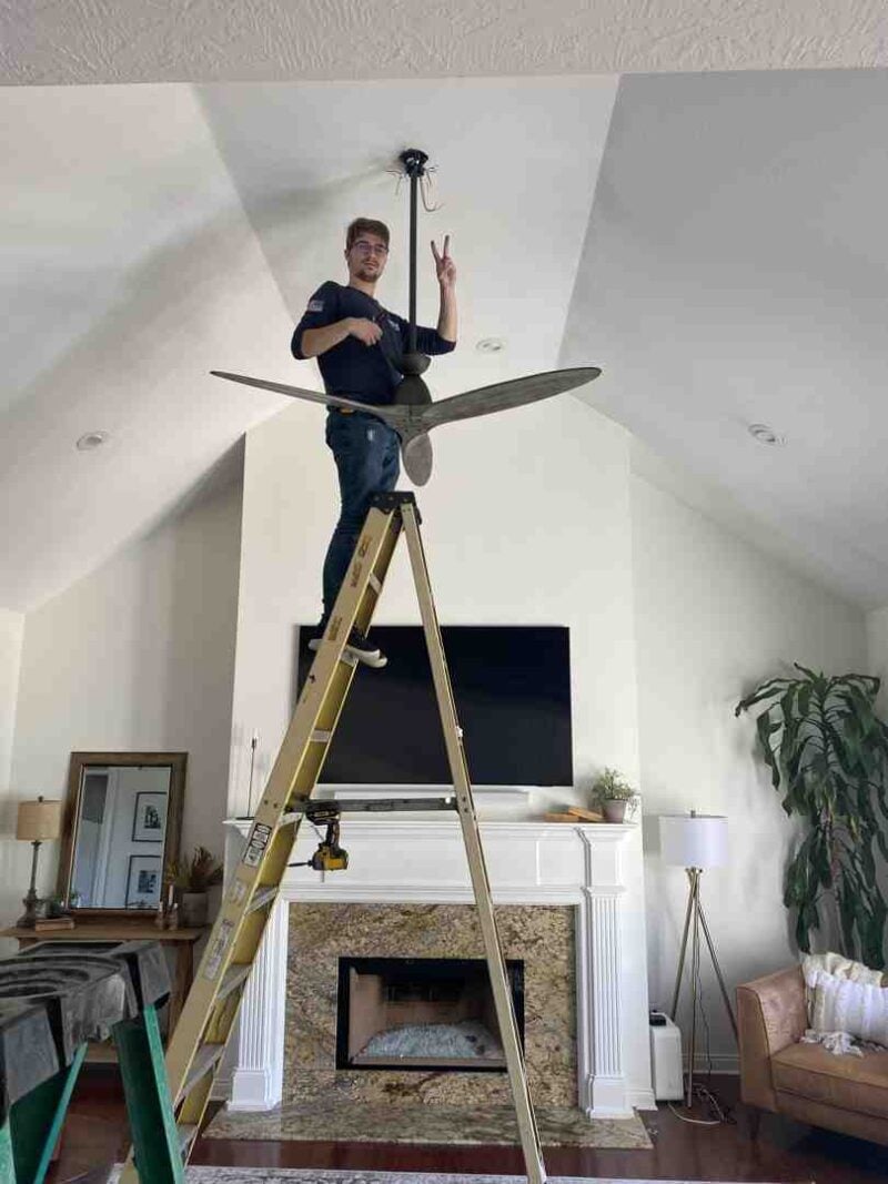 ceiling fan installation