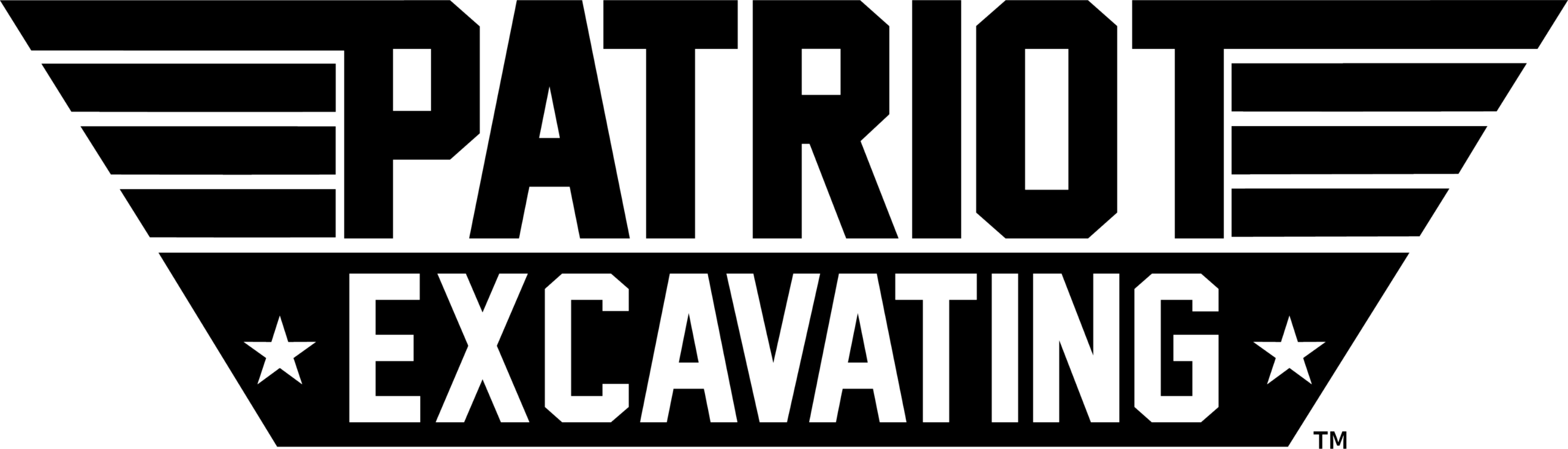 patriot excavating logo